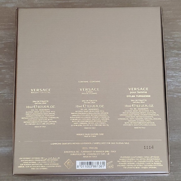 Versace 4 Piece Gift Set - Picture 4 of 4